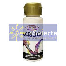 PINTURA ACRILICA DECORATIVA PASTEL ROSA 60ML ARTEL